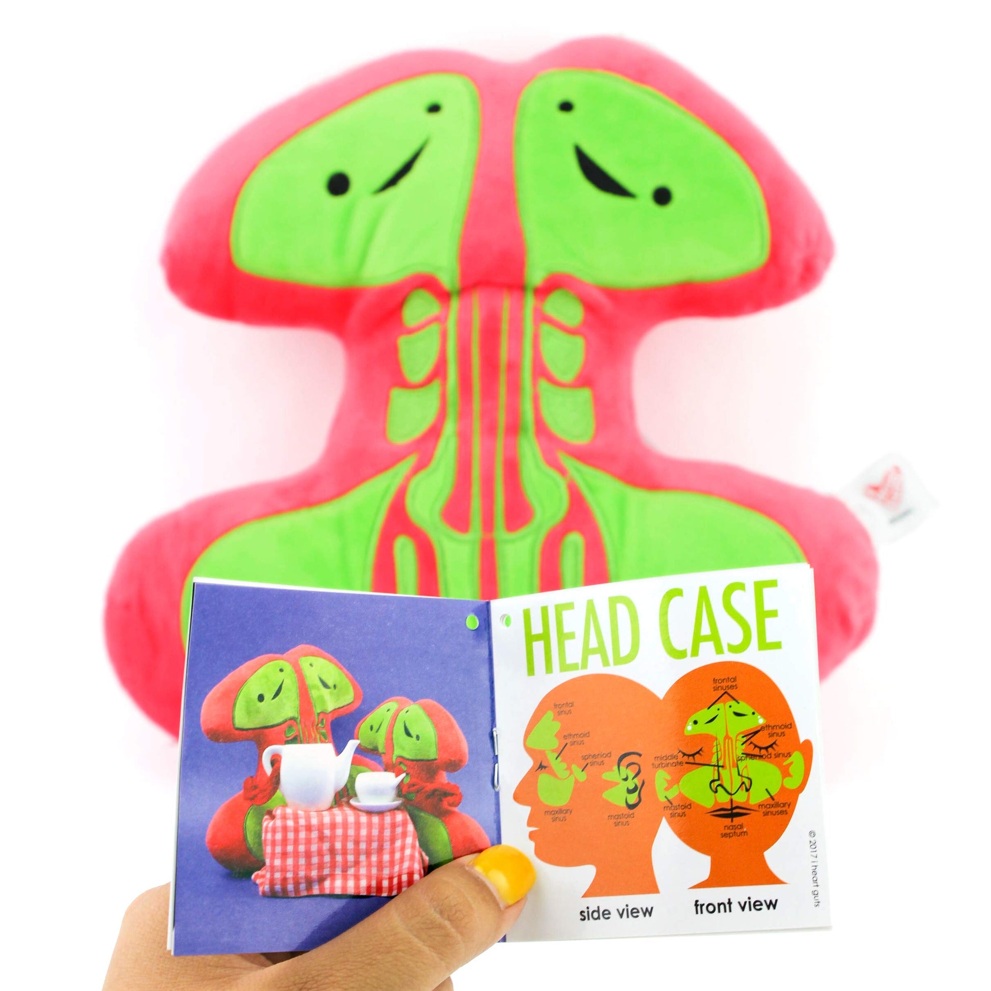 Sinus Plushie - Breathing Buddies - Sinusitis Surgery Gift Pillow