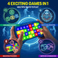 Winning Fingers Flashing Pad Electronic Memory and Brain Game - Handheld Stem Toys for Kids - Cool Gadgets, Games for Boys and Girls - Fun Family Game