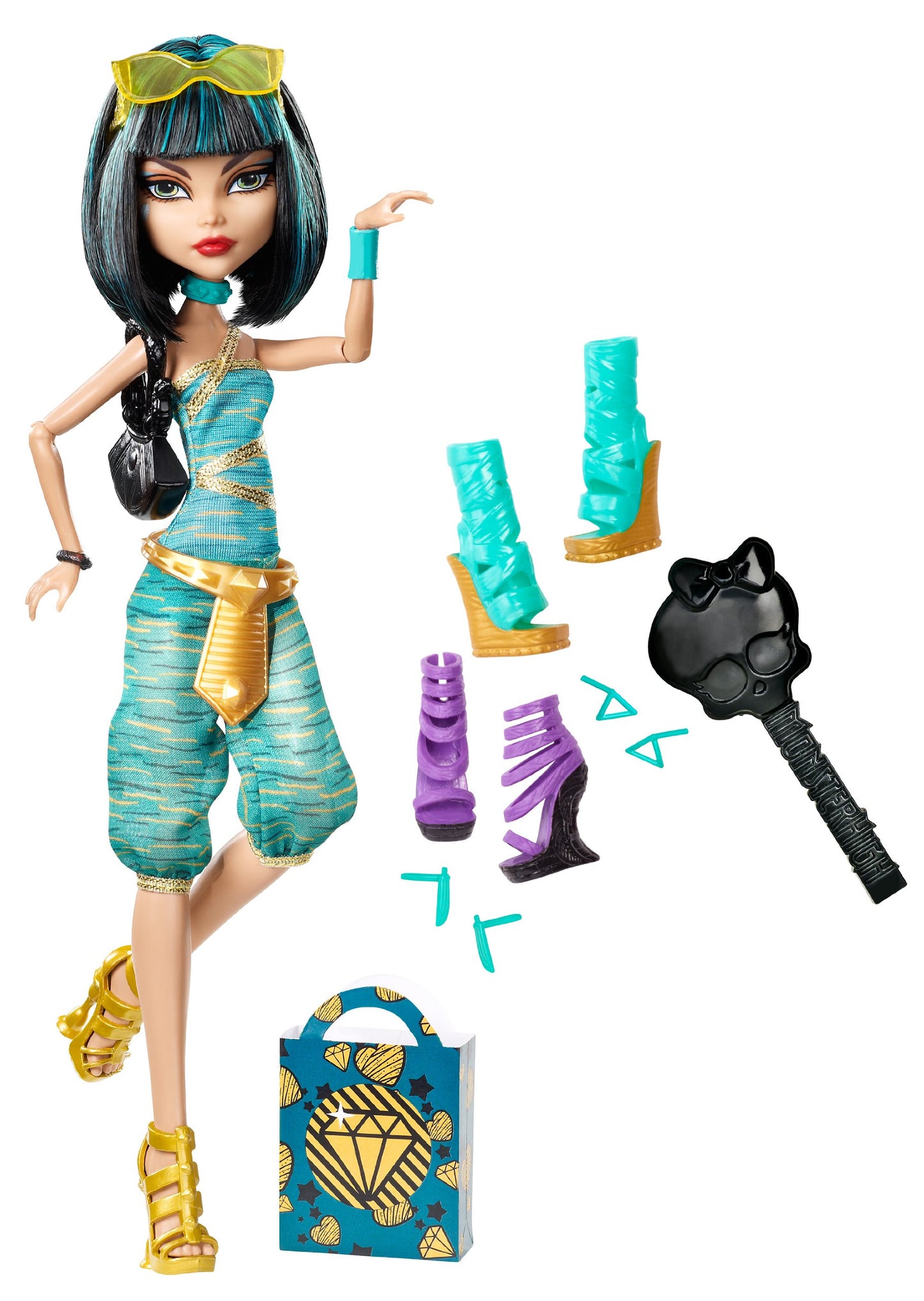 Monster High Cleo De Nile Doll and Shoe Doll Collection