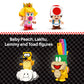 LEGO Super Mario: Mario Kart Baby Peach & Grand Prix Set Home Circuit - Nintendo Toy Building Set for Kids, Girls and Boys, Ages 8+ - Collectible Toy
