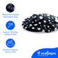 The Petting Zoo Diamond Stingray Stuffed Animal Plushie, Gifts for Kids, Earth Keeperz Sealife Animals, Zoologee Blue and White Stingray Plush Toy, 22
