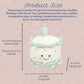 MON AMI Birthday Cake Plush Toy 5x7-Inch, Soft Dessert Stuffed Toy Gift