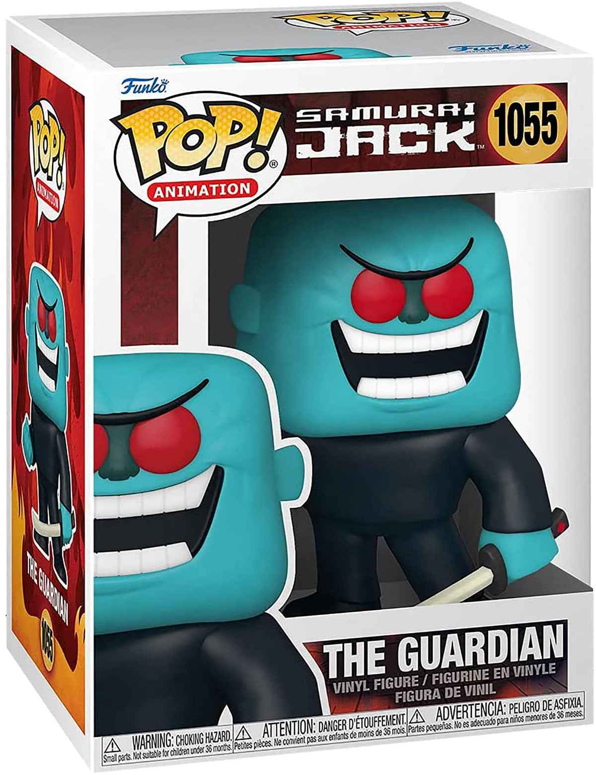 Funko POP Animation: Samurai Jack - The Guardian, Multicolor