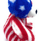 Aeisage USA Bear American National Flag Stuffed Toy Plush Animal Bears 8 Inch Souvenir Gifts for Kids