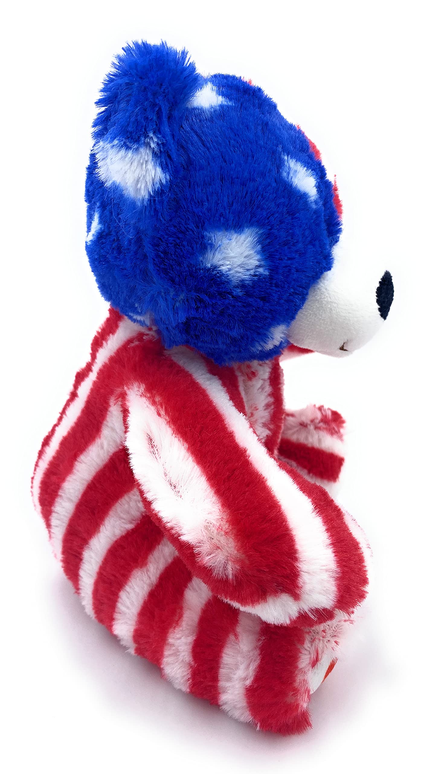 Aeisage USA Bear American National Flag Stuffed Toy Plush Animal Bears 8 Inch Souvenir Gifts for Kids