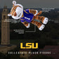 Plushible 14" LSU Mike The Tiger Mascot Plush Figure Toy - College Football Plush Doll, Soft Stuffed Toy for Kids & Adults, Surface Washable Ragdoll