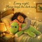 gnomantic Dinosaur Weighted Stuffed Animals, Plush Pillow for Kids