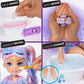 Far Out Toys GLO-UP Girls Rose Redhead Fashion Doll, 25 Fabulous Suprises, Accessories, Purses, Bath Bomb, Spa Face Masks, Color-Changing Nail Play