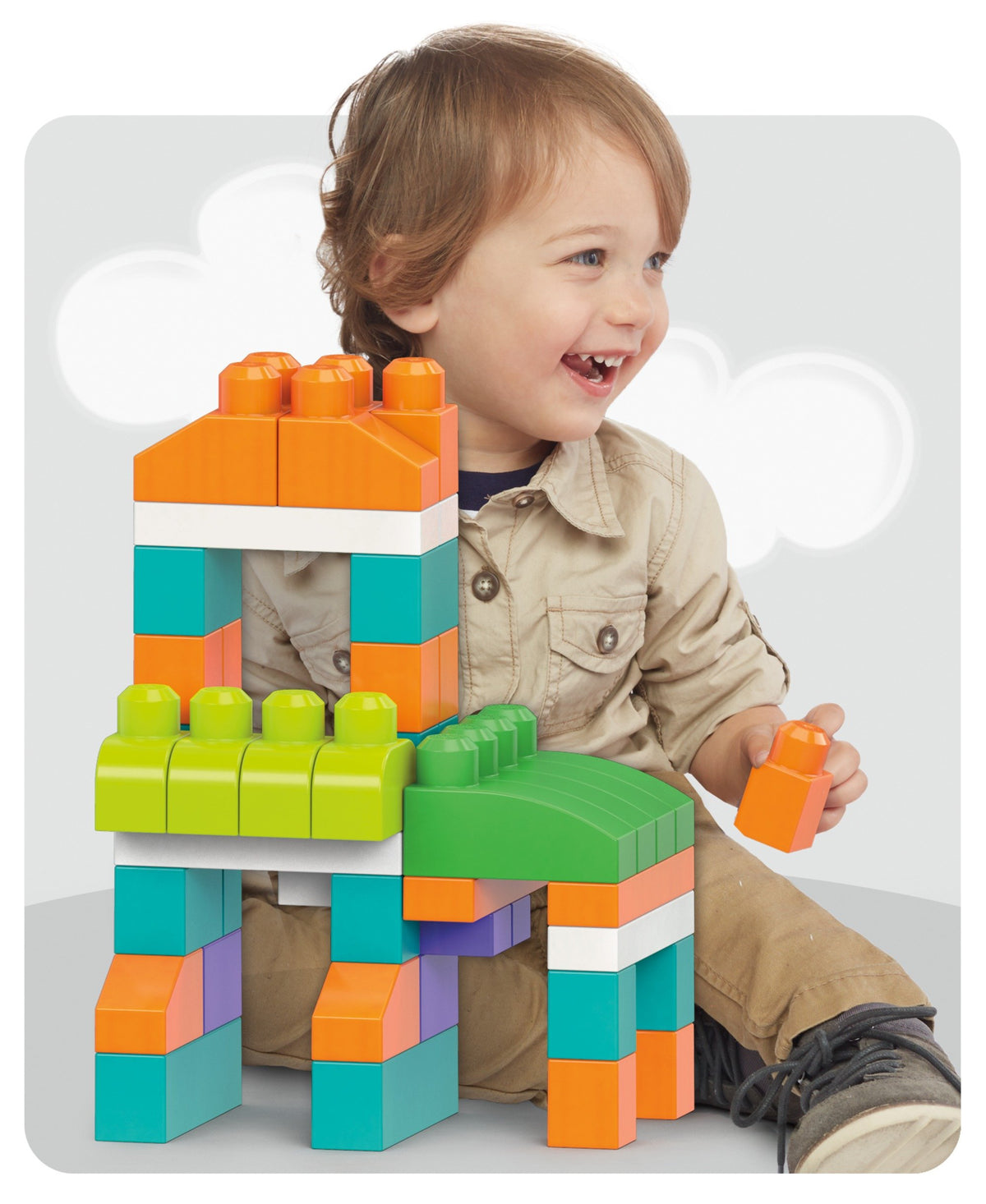 Mega Bloks Big Building Bag (80 Piece) [Amazon Exclusive]