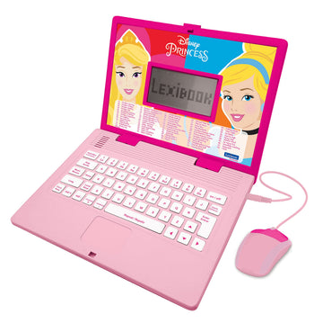 Lexibook, Disney Princess Educational Laptop for Kids, JC598DPi2