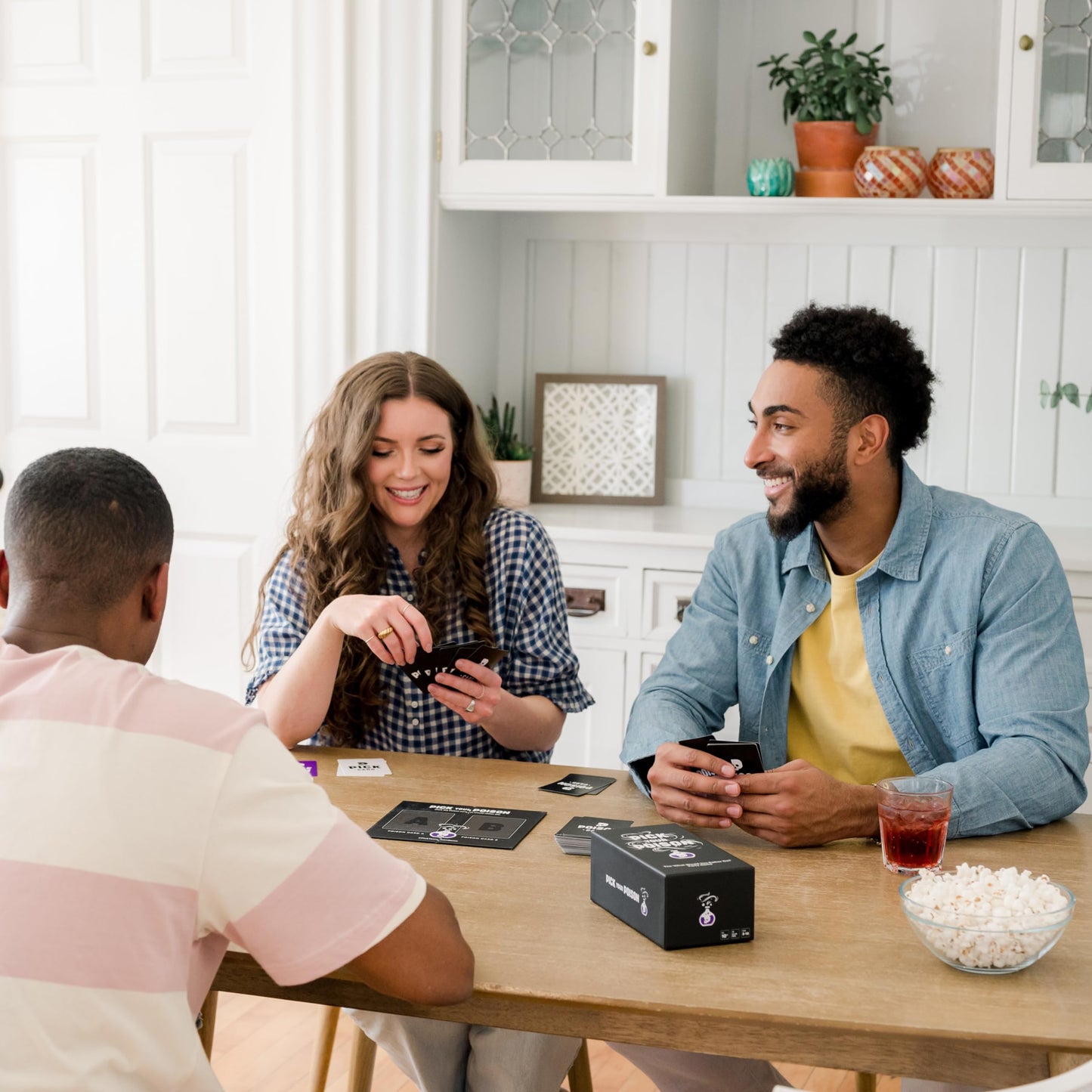 Pick Your Poison Party Game + Family Expansion Set - The “What Would You Rather Do?” Card Game for White Elephant Parties, Stocking Stuffers + Board