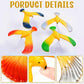 Hiawbon 8 Pcs Balancing Bird Balance Bird for Finger