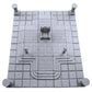 EnderToys Locking Dungeon Tiles - Throne Room, Terrain Scenery Tabletop 28mm Miniatures Role Playing Game, 3D Printed Paintable