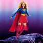Barbie Signature DC Supergirl Fashion Doll, Blonde with Super Hero Costume & Cape, Collector Doll in Displayable Packaging & Doll Stand