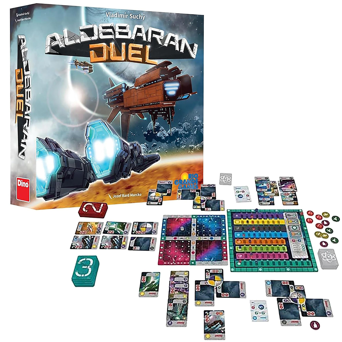 Rio Grande Games Aldebaran Duel - 2 Player Space Strategy Board Game