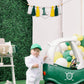 SHERKARMIU Golf-Themed 1st Birthday Fabric Banner