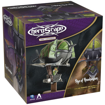 Renegade Game Studios Heroscape Age of Annihilation Air Marshal Zed Nesbitt Army Expansion Miniature