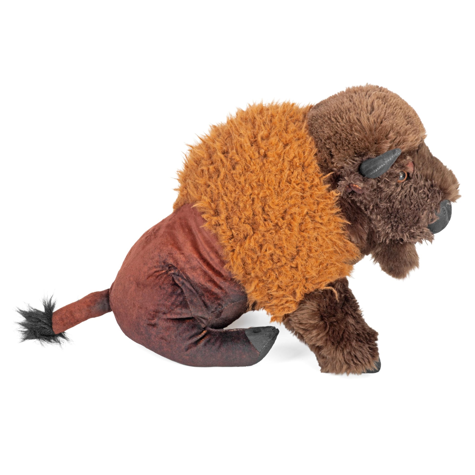 Wild Republic Artist Collection Bison Stuffed Animal - 15"
