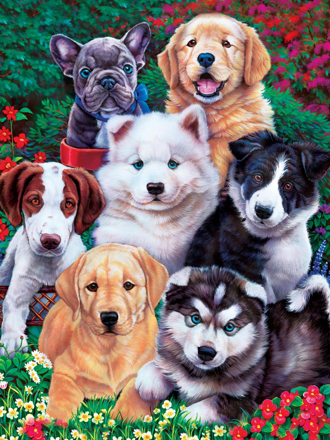 MasterPieces 300 Piece EZ Grip Jigsaw Puzzle - Fluffy Fuzzballs - 18"x24"