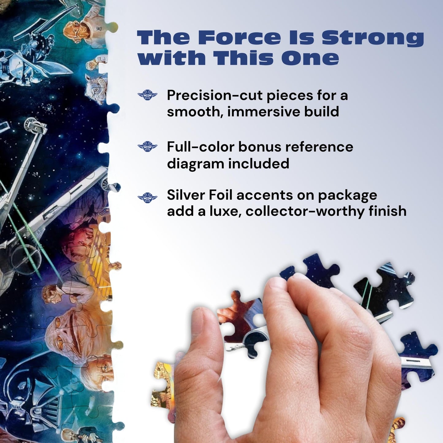 Buffalo Games - Star Wars™ The Force - 2000 Piece Jigsaw Puzzle for Adults