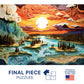 Big Sky Country (No. 18) - 1000 Piece Nature Jigsaw Puzzle for Adults | Printed in USA | Satin Low-Glare Finish | Random Ribbon Cut | Bonus Poster |