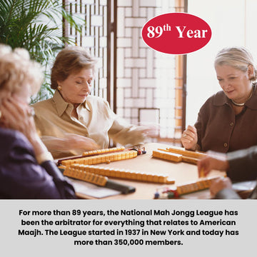 National Mah Jongg League 2026 Mahjong Standard Size Cards Four-Pack Bundle - Official Hands and Rules for American Mahjong (Four Standard-Size Cards)