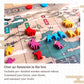 Moaideas Game Design Joraku Deluxe Strategy Board Game, 40 Wooden Samurai Meeples, Area Control and Trick-Taking Mechanics, for Strategy Game