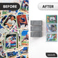 Max Protection 35pt Top Loaders for Cards - 1000 Count - Premium 3x4 Inch Trading Card Toploaders - Protect Your Baseball and Sports Cards with These