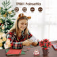 ROBOTIME 3D Wooden Poinsettia Puzzle - with Flower Pot Base, Adjustable Stem, Christmas Home Desk Decor, DIY Craft Kit for Adults