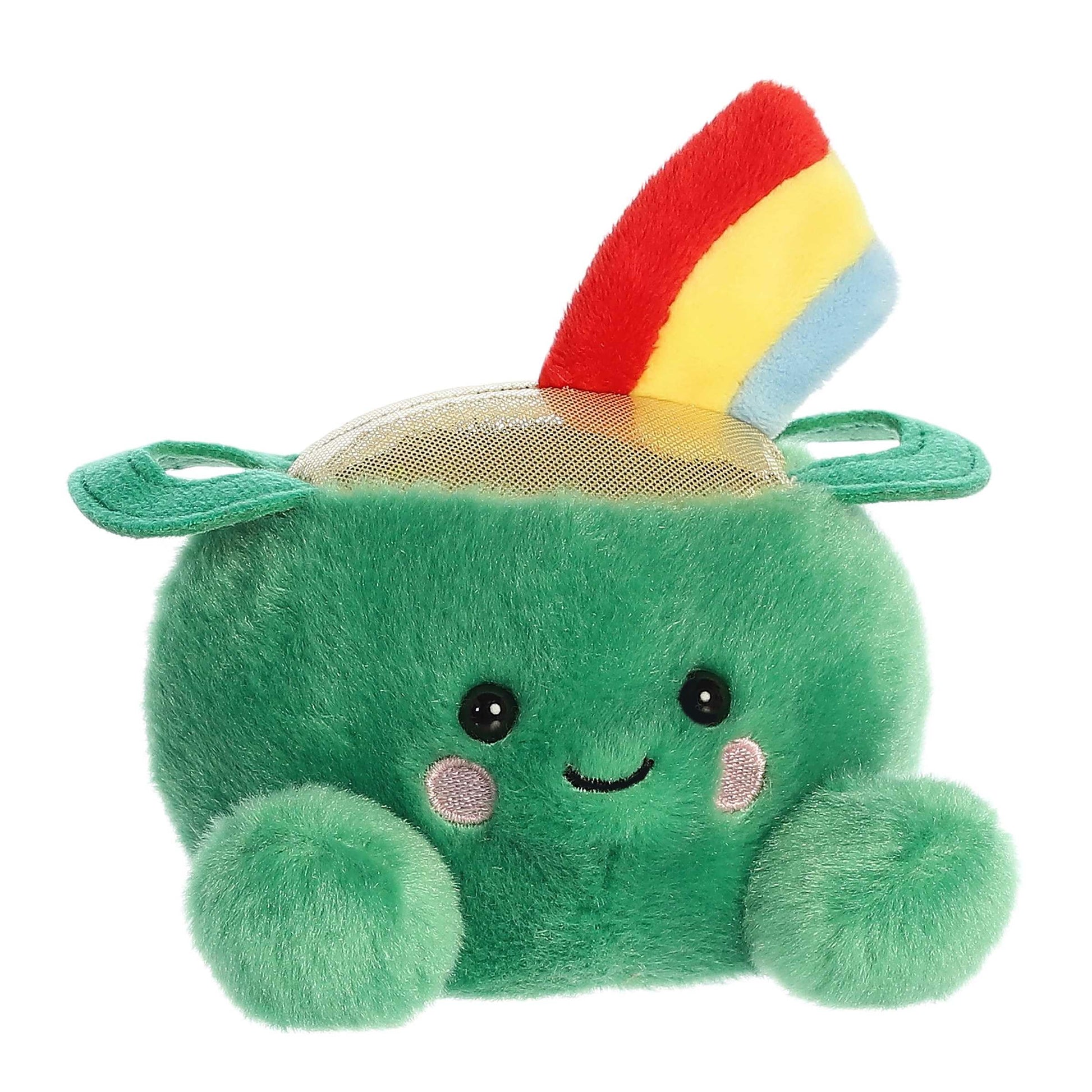Aurora® Adorable Palm Pals™ Ciara Pot of Gold™ Stuffed Animal - Fun Collectible Plush for Kids and Adult Collectors - Perfect for Decorating Rooms