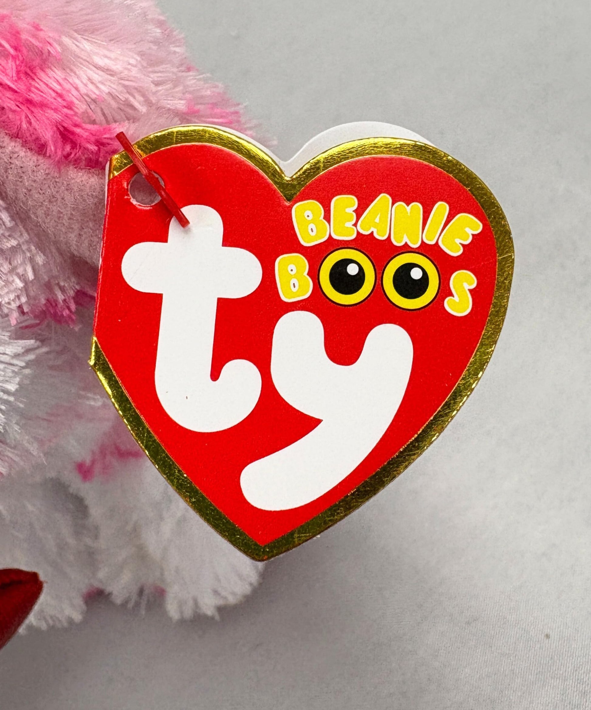 Ty Beanie Boo Rory Valentine Dog - 6"