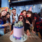 21 PCS DIY Disco Ball Cupcake Toppers Reflective Mirror Ball Cake Decorations for Disco Theme Party Ornament 0.79in 1.18in 1.97in 2.76in