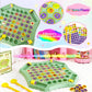 54PCS Fruit Flip Chess Memory Chess Game, Flip Match Board Game, for Kindergarten, Family, and Party Activities