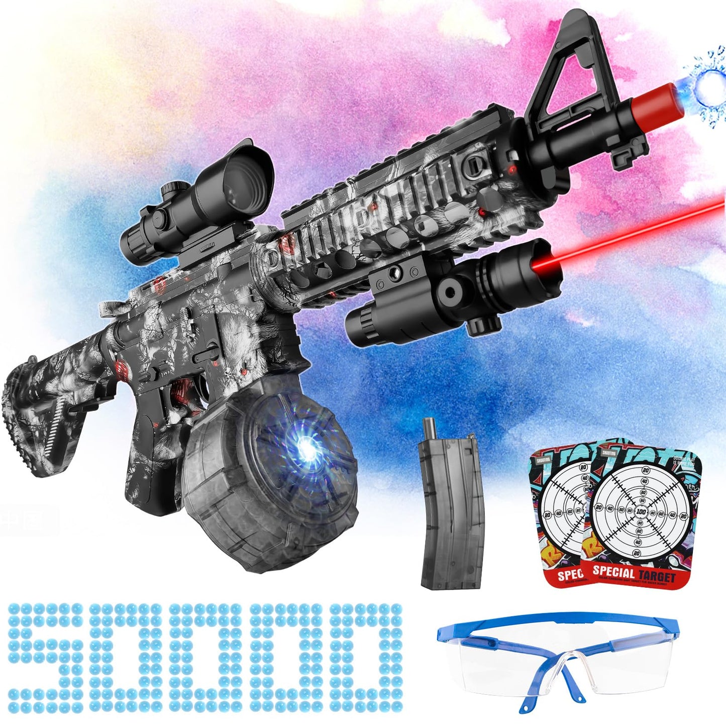 Watter Gel Splat Blaster for Outdoor Activities Team Game