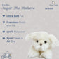 MON AMI Sugar Maltese Puppy 11-Inch Stuffed Dog, Soft Cuddly Plush Toy