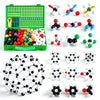 EXBEPE Chemistry Molecular Model Kit 452pc with C60,Educational Science Set Learning Chemistry Atoms,Bonds and Structures Teaching Aids School