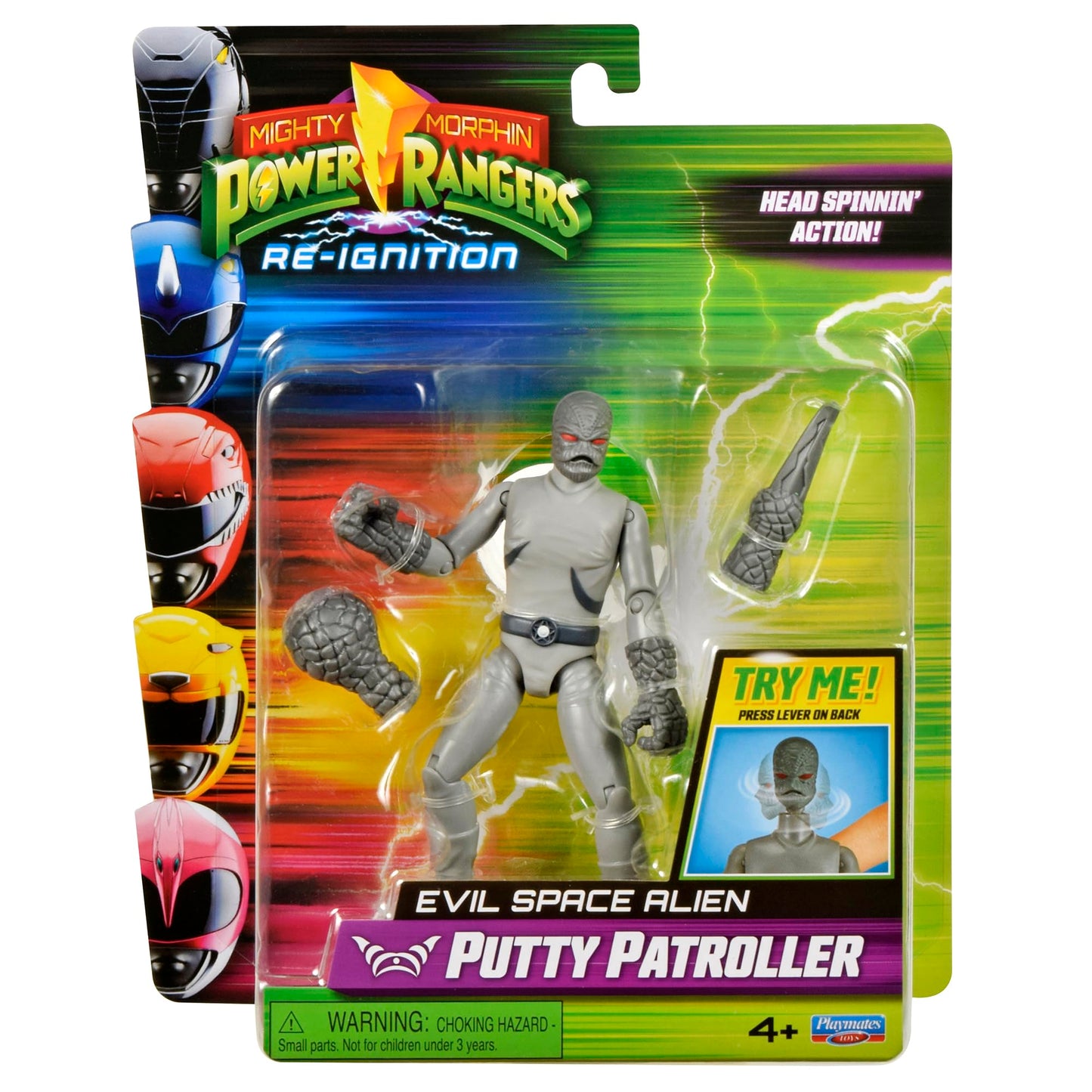 Mighty Morphin Power Rangers - Putty Patroller Action Figure (Evil Space Alien)