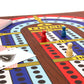Tabletop Cribbage - Giant Spill-Resistant Neoprene Track Game Board (22" x 40") with 9 Pawns, Deck of Cards, & Travel Carry Bag - Classic Family Board