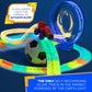 Blaze and The Monster Machine Race Track Set - 117-Piece STEM Playset with Flexible Glow Tracks - Official Nickelodeon Toys for Kids Ages 3 to 8