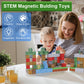 Dulsaera Magnetic Blocks-Build 110PCS Toys for Boys & Girls Age 6 7 8 9 10, Stacking Building Toys for Toddlers Fidget Cubes Sensory Toy