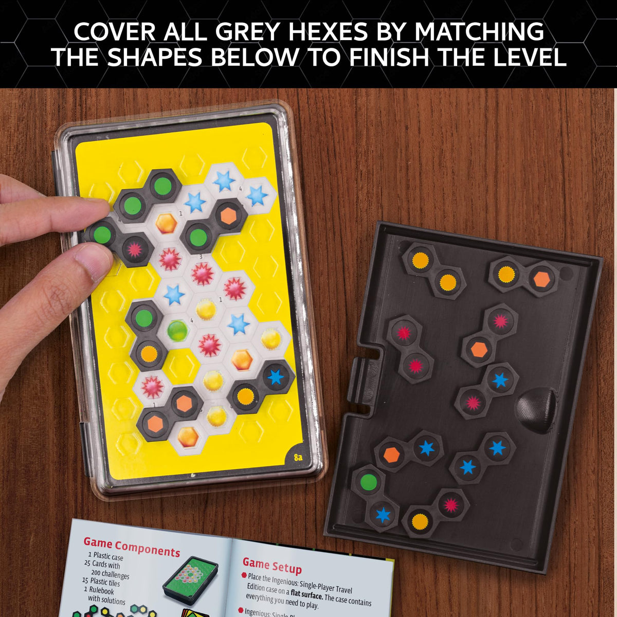 Kosmos Ingenious: Single-Player Travel Edition | Brain Puzzle Game