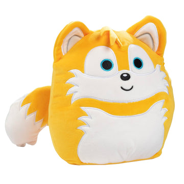Squishmallows Original 8-Inch Tails - Sonic The Hedgehog- Official Jazwares Plush - Collectible Soft & Squishy SEGA Stuffed Animal Toy - Add to Your