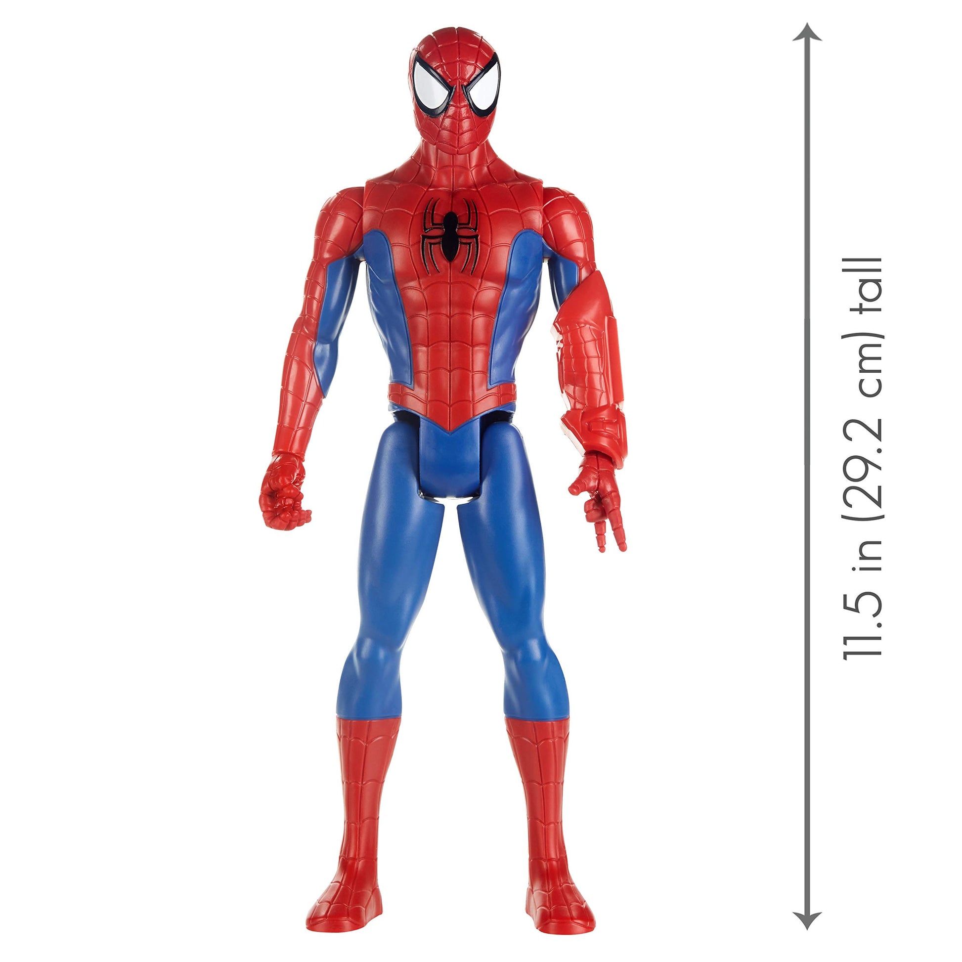Spider-Man Titan Hero Series Figure with Titan Hero Power Fx Port, Brown