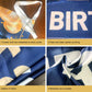 Happy 18th Birthday Banner Blue, Large 18th Bday Sign, 18th Birthday Party Outdoor Decoration for Boy Men?9.8 x 1.6 feet?