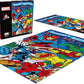 Buffalo Games - Marvel - Season's Greeting from The Avengers - 500 Piece Christmas Jigsaw Puzzle - Festive Holiday Puzzles for Adults - Precision-Cut