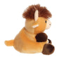 Aurora® Adorable Palm Pals™ Hubert Highland Cow™ Stuffed Animal - Pocket-Sized Play - Collectable Fun - Brown 5 Inches