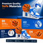 APENGBAOL Basketball Shoe & Ball Building Blocks, 2730 PCS Mini Micro Bricks with Display Stand, Gift for Basketball Lovers