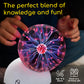 Thames & Kosmos The Plasma Ball Essential STEM Tool | Classic Scientific Device, Fresh 5-inch Glass Sphere, Interactive Electric Light Show | Explore