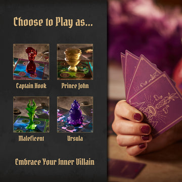 Ravensburger Disney Villainous - Introduction to Evil Strategy Board Game - Compatible with Other Villainous Games - Includes Lorcana Promo Card