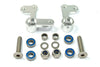Dhawk Racing Aluminum Steering Cranks for Team Associated RC10 6255 Generic DR-920038-Silver